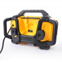 Зарядний пристрій-радіоприймач DAB+FM DeWALT FlexVolt, колонки 20 Вт, AUX порт, USB порт, 18 В, 54 В XR, час зарядки 140 хв, вага 7.2 кг
