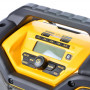 Зарядний пристрій-радіоприймач DAB+FM DeWALT FlexVolt, колонки 20 Вт, AUX порт, USB порт, 18 В, 54 В XR, час зарядки 140 хв, вага 7.2 кг