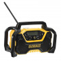 Радіоприймач DeWALT DAB+/FM Stereo, AUX, Bluetooth, USB, 10.8 / 54 В, вага 7.4 кг