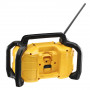 Радіоприймач DeWALT DAB+/FM Stereo, AUX, Bluetooth, USB, 10.8 / 54 В, вага 7.4 кг
