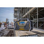 Радіоприймач DeWALT DAB+/FM Stereo, AUX, Bluetooth, USB, 10.8 / 54 В, вага 7.4 кг
