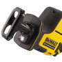 Пила шабельна акумуляторна DeWALT, 10.8 / 12 В XR Li-ion, безщіткова, 0-2800 ход/хв, величина ходу 16 мм, вага 1.38 кг, без акумуляторів та ЗП