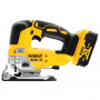 Пила лобзикова акумуляторна DeWALT, 18 В XR Li-ion, безщіткова, 1000 - 3200 ход/хв, максимальна глибина пропилу (дерево) - 135 мм, вага 2.1 кг, 2 акумулятора 5 Аг і зарядний пристрій, валіза TSTAK