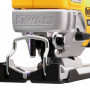 Пила лобзикова акумуляторна DeWALT, 18 В XR Li-ion, безщіткова, 1000 - 3200 ход/хв, максимальна глибина пропилу (дерево) - 135 мм, вага 2.1 кг, 2 акумулятора 5 Аг і зарядний пристрій, валіза TSTAK
