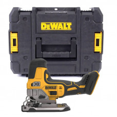 Пила лобзикова DeWALT, 18 В XR Li-ion, безщіткова, 1000 - 3200 ход/хв, максимальна глибина пропилу (дерево) - 135 мм, вага 2.0 кг, без акумуляторів і ЗП, TSTAK