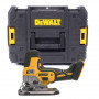 Пила лобзикова DeWALT, 18 В XR Li-ion, безщіткова, 1000 - 3200 ход/хв, максимальна глибина пропилу (дерево) - 135 мм, вага 2.0 кг, без акумуляторів і ЗП, TSTAK
