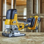 Пила лобзикова DeWALT, 18 В XR Li-ion, безщіткова, 1000 - 3200 ход/хв, максимальна глибина пропилу (дерево) - 135 мм, вага 2.0 кг, без акумуляторів і ЗП, TSTAK
