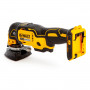 Багатофункціональний інструмент акумуляторний DeWALT, 18 В XR Li-ion, безщітковий 20000 кол/хв, 1.1 кг, без акумуляторів і ЗП, TSTAK