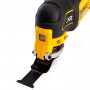Багатофункціональний інструмент акумуляторний DeWALT, 18 В XR Li-ion, безщітковий 20000 кол/хв, 1.1 кг, без акумуляторів і ЗП, TSTAK