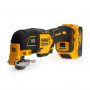Багатофункціональний інструмент акумуляторний безщітковий DeWALT, 18 В XR Li-ion, 20000 кол/хв, 1.1 кг, 2 акумулятори 5 А/год, ЗП, TSTAK
