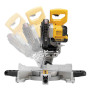 Пила торцювальна акумуляторна DeWALT, 18 В XR Li-ion, діаметр диска 184 x 16 мм, 3750 об/хв, XPS, вага 10.5 кг, без акумулятора і зарядного пристрою