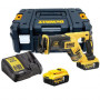Пила шабельна акумуляторна DeWALT, 18 В XR Li-lon, безщіткова, 0-2900 ход/хв, величина ходу 28.6 мм, вага 2.27 кг, 2 акумулятори 5 А/одг, ЗП, валіза TSTAK