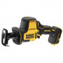 Пила шабельна акумуляторна DeWALT, 18 В XR Li-ion, безщіткова, 0-2800 ход/хв, величина ходу 16 мм, вага 1.43 кг, без акумуляторів і ЗП