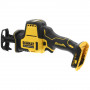 Пила шабельна акумуляторна DeWALT, 18 В XR Li-ion, безщіткова, 0-2800 ход/хв, величина ходу 16 мм, вага 1.43 кг, без акумуляторів і ЗП