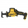 Пила шабельна акумуляторна DeWALT, 18 В XR Li-ion, безщіткова, 0-2800 ход/хв, величина ходу 16 мм, вага 1.43 кг, без акумуляторів і ЗП