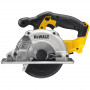 Пила дискова акумуляторна DeWALT, 18 В XR Li-ion, діаметр диска 140 х 20 мм, 3700 об/хв, вага 3.79 кг, без акумулятора та зарядного пристрою