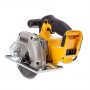 Пила дискова акумуляторна DeWALT, 18В XR Li-ion, діаметр диска 140 х 20 мм, 3700 об/хв, вага 3.79 кг, без акумулятора та зарядного пристрою, у валізі TSTAK