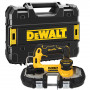 Пила стрічкова акумуляторна DeWALT, 18 В XR Li-ion, безщіткова, швидкість полотна 46-116 м/хв, вага (без акумулятора) 3 кг, без акумулятора і зарядного пристрою, валіза TSTAK