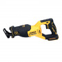 Пила шабельна акумуляторна DeWALT, 18 В XR Li-ion, 0-3200 ход/хв, величина ходу 28.6 мм, вага 2.3 кг, без акумуляторів та зарядного пристрою, TSTAK
