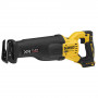 Пила шабельна акумуляторна DeWALT, 18 В XR Li-ion, 0-3000 ход/хв, величина ходу 28.6 мм, вага 3.5 кг, без акумуляторів та ЗП, TSTAK