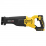Пила шабельна акумуляторна DeWALT, 18 В XR Li-ion, 0-3000 ход/хв, величина ходу 28.6 мм, вага 3.5 кг, без акумуляторів та ЗП, TSTAK
