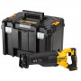 Пила шабельна акумуляторна DeWALT, 18 В XR Li-ion, 0-3000 ход/хв, величина ходу 28.6 мм, вага 3.5 кг, без акумуляторів та ЗП, TSTAK
