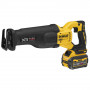 Пила шабельна акумуляторна DeWALT, 18 В XR Li-ion 6 А/год, 0-3000 ход/хв, величина ходу 28.6 мм, вага 3.5 кг, 1 акумулятор, зарядний пристрій, TSTAK