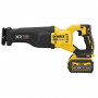 Пила шабельна акумуляторна DeWALT, 18 В XR Li-ion 6 А/год, 0-3000 ход/хв, величина ходу 28.6 мм, вага 3.5 кг, 1 акумулятор, зарядний пристрій, TSTAK