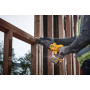 Пила шабельна акумуляторна DeWALT, 18 В XR Li-ion 6 А/год, 0-3000 ход/хв, величина ходу 28.6 мм, вага 3.5 кг, 1 акумулятор, зарядний пристрій, TSTAK