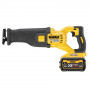 Пила шабельна акумуляторна DeWALT, 54 В XR FLEXVOLT Li-ion 3 А/год, 0-3000 ход/хв, величина ходу 28.6 мм, вага 3.54 кг, TSTAK