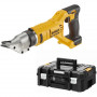 Ножиці по металу акумуляторні DeWALT, 18 В XR Li-ion, максимальний різ до 1.2 мм, вага 1.8 кг, без акумулятора і зарядного пристрою, валіза
