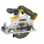 Пила дискова акумуляторна DeWALT, 12 В XR Li-ion, безщіткова, діаметр диска 140 х 20 мм, 3600 об/хв, вага 2.2 кг, без акумуляторів і зарядного пристрою, валіза TSTAK
