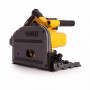 Пила дискова занурювальна акумуляторна DeWALT, 54 В XR FLEXVOLT Li-ion, діаметр диска 165 х 20 мм, 2500-4200 об/хв, вага 4.7 кг, 2 акумулятори 6 А/год та 2 А/год, ЗП, валіза TSTAK