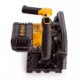 Пила дискова занурювальна акумуляторна DeWALT, 54 В XR FLEXVOLT Li-ion, діаметр диска 165 х 20 мм, 2500-4200 об/хв, вага 4.7 кг, 2 акумулятори 6 А/год та 2 А/год, ЗП, валіза TSTAK