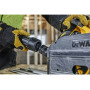 Пила дискова занурювальна акумуляторна DeWALT, 54 В XR FLEXVOLT Li-ion, діаметр диска 165 х 20 мм, 2500-4200 об/хв, вага 4.7 кг, 2 акумулятори 6 А/год та 2 А/год, ЗП, валіза TSTAK+DWS5022