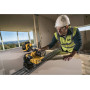 Пила дискова занурювальна акумуляторна DeWALT, 54 В XR FLEXVOLT Li-ion, діаметр диска 165 х 20 мм, 2500-4200 об/хв, вага 4.7 кг, 2 акумулятори 6 А/год та 2 А/год, ЗП, валіза TSTAK+DWS5022