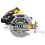 Пила дискова акумуляторна DeWALT, 18 В XR Li-ion, діаметр диска 184 х 16 мм, 5500 об/хв, вага 3.6 кг, без акумулятора та ЗП