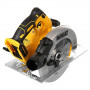 Пила дискова акумуляторна DeWALT, 18В XR Li-ion, діаметр диска 184 х 16 мм, 5500 об/хв, вага 3.6 кг, без акумулятора та ЗП, TSTAK