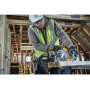 Пила дискова акумуляторна DeWALT, 18В XR Li-ion, діаметр диска 184 х 16 мм, 5500 об/хв, 2 акумулятори 5 А/год, ЗП, TSTAK