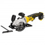 Пила дискова акумуляторна DeWALT, 18 В XR Li-ion, безщіткова, діаметр диска 115 х 9.5 мм, 4500 об/хв, вага 2.5 кг, без акумулятора та ЗП, TSTAK