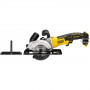 Пила дискова акумуляторна DeWALT, 18 В XR Li-ion, безщіткова, діаметр диска 115 х 9.5 мм, 4500 об/хв, вага 2.5 кг, без акумулятора та ЗП, TSTAK