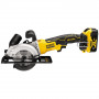 Пила дискова акумуляторна DeWALT,18 В XR Li-ion, безщіткова, диск 115 х 9.5 мм, 4500 об/хв, 2.5 кг, 2 акумулятори 5 А/год, ЗП, TSTAK