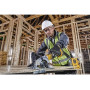 Пила дискова акумуляторна DeWALT,18 В XR Li-ion, безщіткова, диск 115 х 9.5 мм, 4500 об/хв, 2.5 кг, 2 акумулятори 5 А/год, ЗП, TSTAK