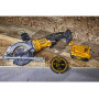Пила дискова акумуляторна DeWALT,18 В XR Li-ion, безщіткова, диск 115 х 9.5 мм, 4500 об/хв, 2.5 кг, 2 акумулятори 5 А/год, ЗП, TSTAK