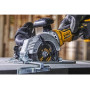 Пила дискова акумуляторна DeWALT,18 В XR Li-ion, безщіткова, диск 115 х 9.5 мм, 4500 об/хв, 2.5 кг, 2 акумулятори 5 А/год, ЗП, TSTAK