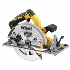 Пила дискова акумуляторна DeWALT, 18 В XR Li-ion, безщіткова, діаметр диска 184 х 16 мм, 5500 об/хв, вага 3.6 кг, без акумулятора та ЗП, TSTAK