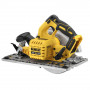 Пила дискова акумуляторна DeWALT, 18 В XR Li-ion, безщіткова, діаметр диска 184 х 16 мм, 5500 об/хв, вага 3.6 кг, без акумулятора та ЗП, TSTAK