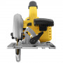 Пила дискова акумуляторна DeWALT, 18 В XR Li-ion, безщіткова, діаметр диска 184 х 16 мм, 5500 об/хв, вага 3.6 кг, без акумулятора та ЗП, TSTAK