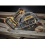Пила дискова акумуляторна DeWALT, 18 В XR Li-ion FLEXVOLT ADVANTAGE, безщіткова, діаметр диска 190 х 30 мм, 5500 об/хв, вага 3.7 кг, без акумуляторів і зарядного пристрою, TSTAK