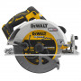 Пила дискова акумуляторна DeWALT, 18 В XR Li-ion FLEXVOLT ADVANTAGE, безщіткова, діаметр диска 190 х 30 мм, 5500 об/хв, вага 3.7 кг, без акумуляторів і зарядного пристрою, TSTAK